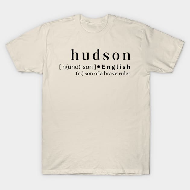 Hudson T-Shirt by MajesticWords